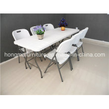 8FT Rectangular Folding Table for Outdoor Activitity Use